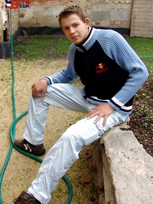 Hot boys nude photos - Skinny twink posing naked