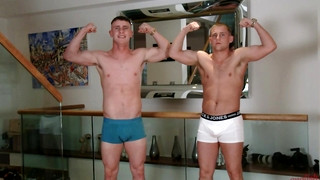 Gay Straight porn video Straight Best Mates Ned & George