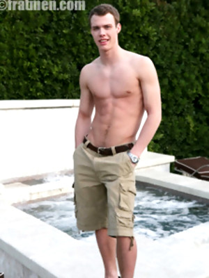 Twinks xxx pics - Hot frat jock Tanner posing