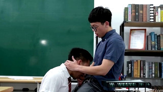 Gay Ethnic porn video Wild Classroom 3: Detention