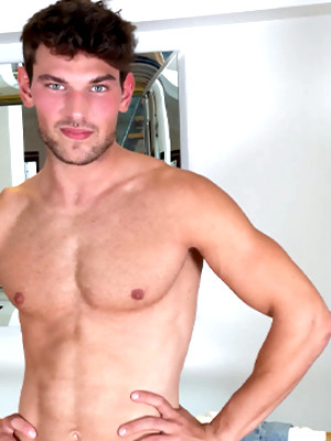 Gay sex pics with Young Straight & Extremely Muscular Lad Wanks his Massive Thick Uncut Cock & Cums Hard!