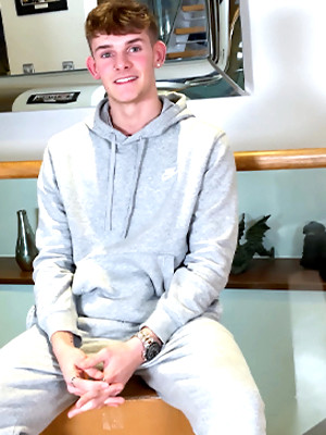 Gay pics of Young Straight Rugby Lad Dildos his Tight Hole using a Carrot & his Uncut Cock Explodes!