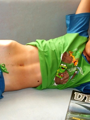 Hot boys nude photos - Slim smiling cute stunning boy