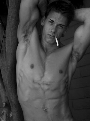 Gay sex pics with Erotic solo