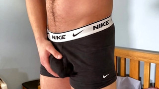 XXX Gay clips contains Young Horny Straight Lad Wanks his Huge Uncut Cock & Fires a Massive Load of Cum Everywhere!