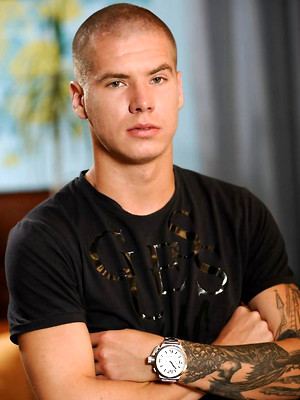 Hot gay sex pics with Tomas Silhan posing naked