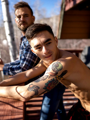 Hot gay album pics Cody Seiya and Josh fuck